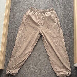 Light brown jogger work out pants